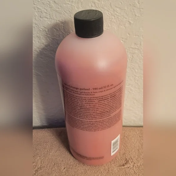 Philosophy Spiced Orange Garland Shampoo Shower Gel Bubble Bath 32 oz - Picture 7 of 7